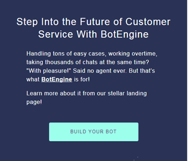 Bot engine step into the future of customer service