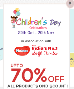 Children's day sales 70% off